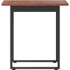 image:imageFlash Furniture Redmond Conference Table with UFrame Base Commercial Water and Scratch Resistant Laminate Finish PVC Edge Heavy Duty Steel Frame 48x30 WalnutWalnut
