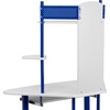 image:imageFlash Furniture Walker Blue Corner Computer Desk with HutchBlue and White