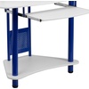 image:imageFlash Furniture Walker Blue Corner Computer Desk with HutchBlue and White