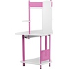 image:imageFlash Furniture Walker Blue Corner Computer Desk with HutchPink and White