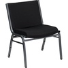 image:imageFlash Furniture Hercules Series Big amp Tall 1000 lb Rated Black Vinyl Stack Chair with Ganging BracketBlack