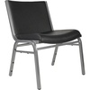 image:imageFlash Furniture Hercules Series Big amp Tall 1000 lb Rated Black Vinyl Stack Chair with Ganging BracketBlack Vinyl