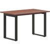 image:imageFlash Furniture Redmond Conference Table with UFrame Base Commercial Water and Scratch Resistant Laminate Finish PVC Edge Heavy Duty Steel Frame 48x30 WalnutWalnut