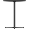 image:imageFlash Furniture 30 Round Mahogany Laminate Table Top with 22 x 22 Bar Height Table BaseBlack