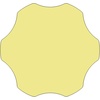 image:imageFlash Furniture 60 Flower Yellow Thermal Laminate Activity Table  Height Adjustable Short LegsYellow
