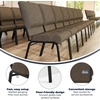 image:imageFlash Furniture Advantage Jute Church Chair 205 in Wide