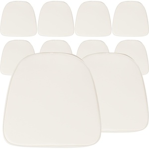image:imageFlash Furniture 10 Pack Soft Ivory Fabric Chiavari Chair Cushion