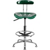image:imageFlash Furniture Bradley Vibrant Bright Blue and Chrome Drafting Stool with Tractor SeatGreen