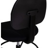 image:imageFlash Furniture Fabric Adjustable Drafting Chair Black  Fabric UpholsteryBlack