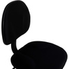 image:imageFlash Furniture Fabric Adjustable Drafting Chair Black  Fabric UpholsteryBlack