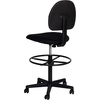 image:imageFlash Furniture Fabric Adjustable Drafting Chair Black  Fabric UpholsteryBlack