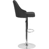 image:imageFlash Furniture Trieste Contemporary Adjustable Height Barstool in Black FabricBlack Fabric