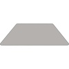 image:imageFlash Furniture 57x29 in Trapezoid Activity Table Red  Mobile Height Adjustable Standard Legs Thermal Laminate 29x57 in FootprintGrey