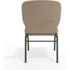 image:imageFlash Furniture Advantage Signature Elite Tan Speckle Church Chair  20 in Wide  Durable Construction Commercial UseTan Speckle FabricBlack Frame