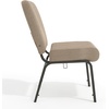 image:imageFlash Furniture Advantage Signature Elite Tan Speckle Church Chair  20 in Wide  Durable Construction Commercial UseTan Speckle FabricBlack Frame