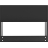 image:imageFlash Furniture Desktop Bookshelf with Multiple Cubbies Black  Assorted Cubby Sizes Stabilizing Cross BarBlack