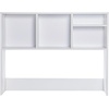 image:imageFlash Furniture Desktop Bookshelf with Multiple Cubbies Black  Assorted Cubby Sizes Stabilizing Cross BarWhite