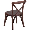 image:imageFlash Furniture HERCULES Series Kids Mahogany Cross Back Chair  Hand Stained Finish Durable Construction Commercial Use1 Pack