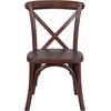 image:imageFlash Furniture HERCULES Series Kids Mahogany Cross Back Chair  Hand Stained Finish Durable Construction Commercial Use1 Pack