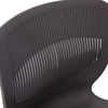 image:imageFlash Furniture HERCULES Series Set of 5 Commercial Stack Chair  Roomy Wide 770 lb Capacity  Lumbar Support  Durable Plastic  Silver Steel Frame  Gray
