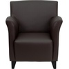image:imageFlash Furniture Hercules Roman Series Black LeatherSoft Lounge ChairBrown