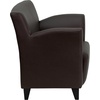 image:imageFlash Furniture Hercules Roman Series Black LeatherSoft Lounge ChairBrown
