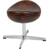 image:imageFlash Furniture Rally White LeatherSoft Saddle Wing OttomanBomber Jacket Leathersoft