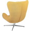 image:imageFlash Furniture Rally White LeatherSoft Saddle Wing OttomanCitron Fabric