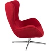 image:imageFlash Furniture Rally White LeatherSoft Saddle Wing OttomanRed Fabric