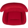 image:imageFlash Furniture Rally White LeatherSoft Saddle Wing OttomanRed Fabric