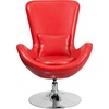 image:imageFlash Furniture Rally White LeatherSoft Saddle Wing OttomanRed Leathersoft