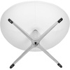 image:imageFlash Furniture Rally White LeatherSoft Saddle Wing OttomanWhite Leathersoft