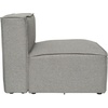 image:imageFlash Furniture Sectional Middle Chair Module Gray  Modular Design Luxury Fabric Living Room Family Room