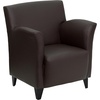 image:imageFlash Furniture Hercules Roman Series Black LeatherSoft Lounge ChairBrown