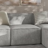 image:imageFlash Furniture Sectional Middle Chair Module Gray  Modular Design Luxury Fabric Living Room Family Room