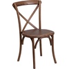 image:imageFlash Furniture XUXPEC Pecan Cross Back Accent Chair