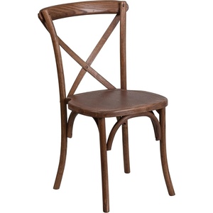 image:imageFlash Furniture XUXPEC Pecan Cross Back Accent Chair