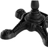 image:imageFlash Furniture Commercial Grade 2275x2275 Cast Iron Table Base Black  AllWeather Commercial Grade Base Fits up to 30 inch Round or Square Tabletops