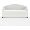 image:imageMartha Stewart Anya Twin Upholstered Daybed with Trundle OffWhite  PullOut Trundle Cushioned Headboard and Footboard No Box Spring Required