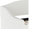 image:imageMartha Stewart Anya Twin Upholstered Daybed with Trundle OffWhite  PullOut Trundle Cushioned Headboard and Footboard No Box Spring Required