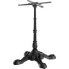 image:imageFlash Furniture Commercial Grade 2275x2275 Cast Iron Table Base Black  AllWeather Commercial Grade Base Fits up to 30 inch Round or Square Tabletops