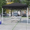 image:imageFlash Furniture 8x8 Pop Up Canopy Tent with Carry Bag Blue  Tailgate and Event Use Easy SetupBlack