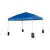 image:imageFlash Furniture 8x8 Pop Up Canopy Tent with Carry Bag Blue  Tailgate and Event Use Easy SetupBlue