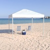 image:imageFlash Furniture 8x8 Pop Up Canopy Tent with Carry Bag Blue  Tailgate and Event Use Easy SetupWhite