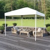 image:imageFlash Furniture 8x8 Pop Up Canopy Tent with Carry Bag Blue  Tailgate and Event Use Easy SetupWhite