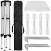 image:imageFlash Furniture 8x8 Pop Up Canopy Tent with Carry Bag Blue  Tailgate and Event Use Easy SetupWhite