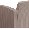 image:imageFlash Furniture Seneca Light Gray Faux Rattan Chair with AllWeather Light Grey CushionLight Gray