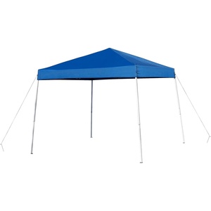 image:imageFlash Furniture 8x8 Pop Up Canopy Tent with Carry Bag Blue  Tailgate and Event Use Easy SetupBlue