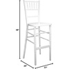 image:imageFlash Furniture Advantage White Chiavari Bar StoolsWhite