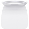 image:imageFlash Furniture Ladderback Counter Stool Antique White Wash  Commercial Use Solid Wood Frame 360 Swivel Seat Integrated FootrestWhite Wash